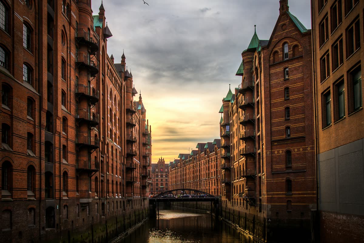Hamburg Speicherstadt warehouse district