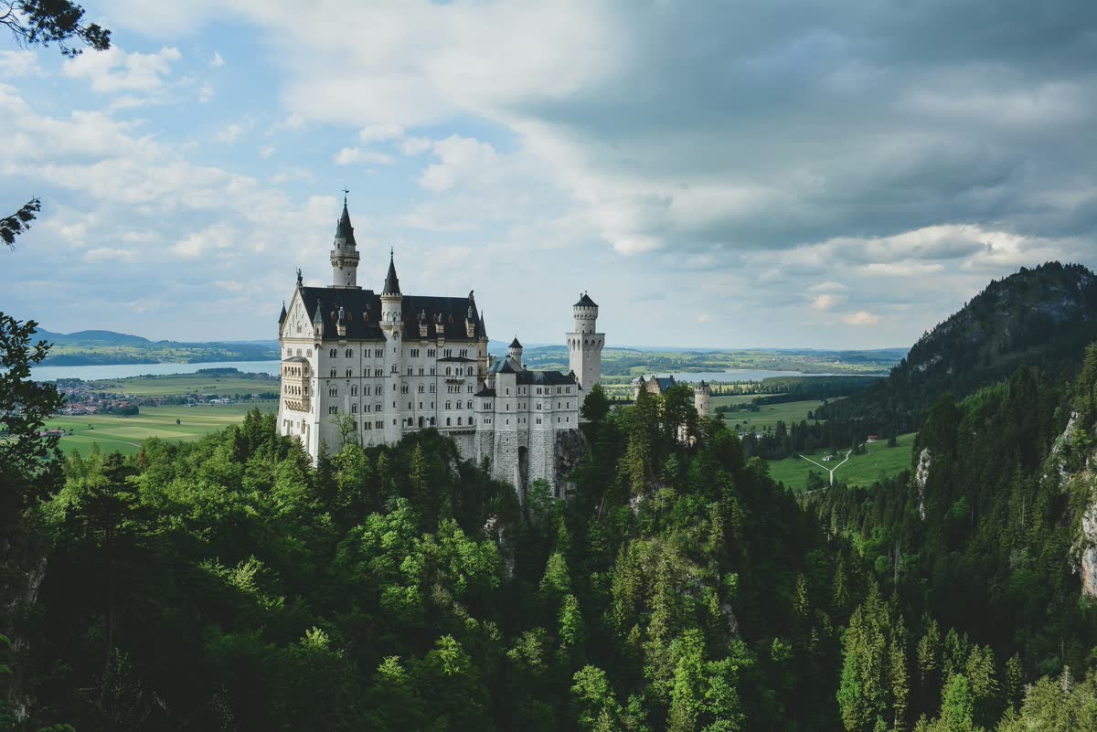 Neuschwanstein Castle in Bavaria